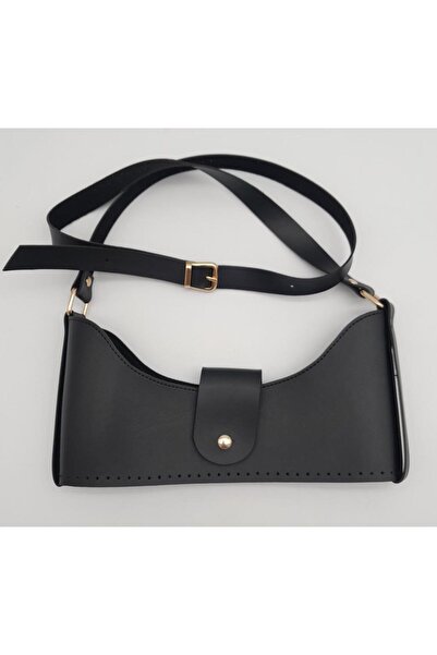 angel çanta aksesuar Μαύρο σετ δερμάτινων τσαντών από συνθετικό δέρμα 120x2 ε...