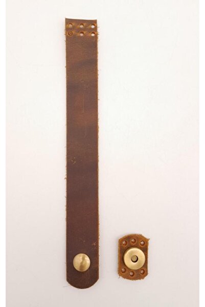 angel çanta aksesuar 18x2,3 εκ. Crazy Oil Mustard Yellow Γνήσιο Δερμάτινο Κάλ...