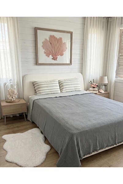Monochrome Tekstil غطاء سرير وبيكيه متعدد الاستخدامات من 4 طبقات من القطن الع...