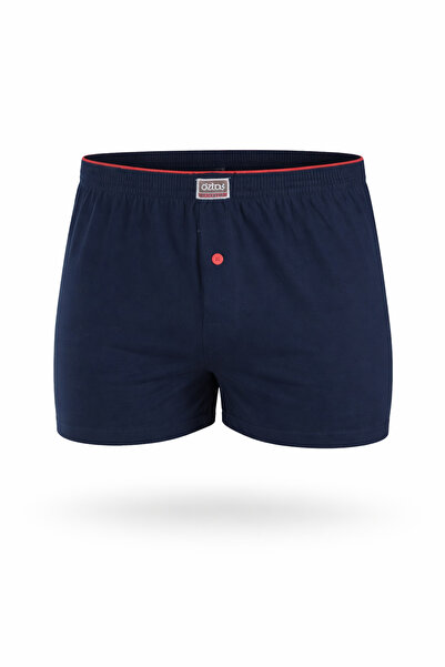 Öztaş Underwear Erkek Lacivert Havlu Bel Penye Boxer 1129a
