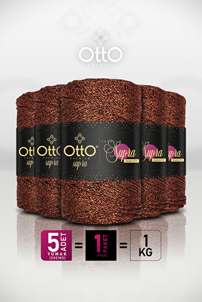 Otto Преміум Simli Supra - Помаранчевий - Пакет з 5 штук - 3 мм/200 г/260 м -...