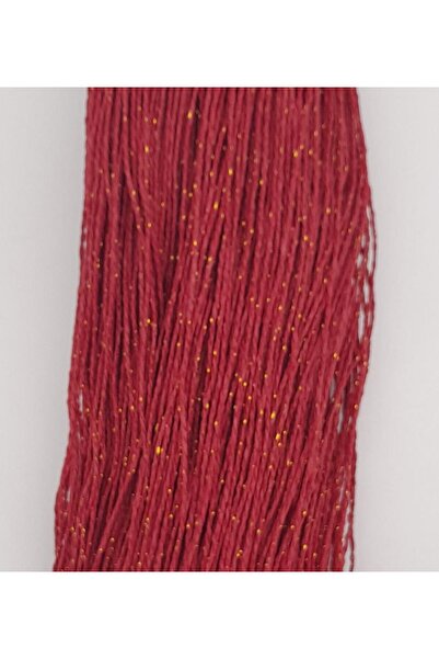 angel çanta aksesuar Angel Çanta Aksesuar Simli Kağıt İp Koyu Kırmızı Renk 25...