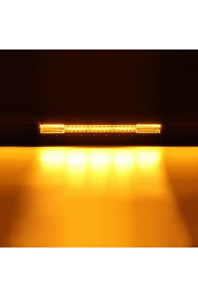 C9 E-Mark- Tip Onaylı 240w 65 Cm Çift Sıra 5 Modlu Turuncu Beyaz Off Road Led Bar