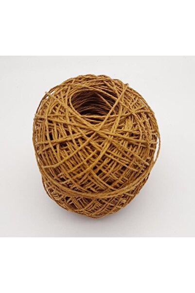 angel çanta aksesuar Χρώμα καπνού 100 γρ. τυλιγμένο χάρτινο νήμα