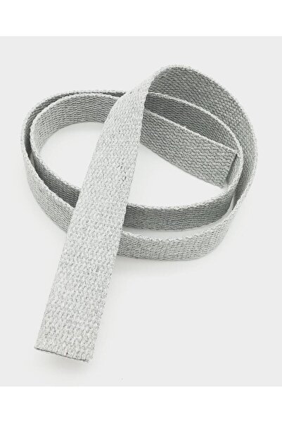 angel çanta aksesuar Βαμβακερή κολόνα 3 εκ. 1 μέτρο ανοιχτό γκρι χρώμα