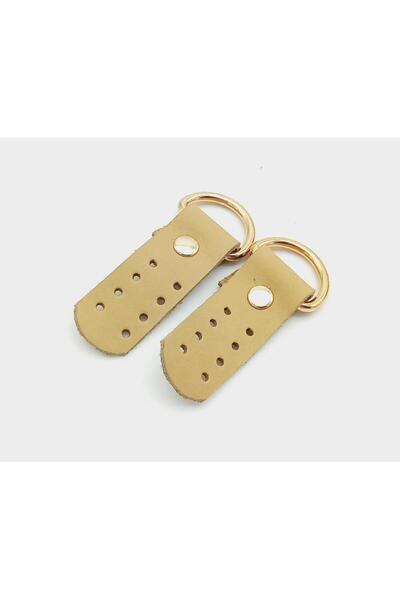 angel çanta aksesuar Piele naturală brută Sapuca (Böce) cu metal auriu deschis