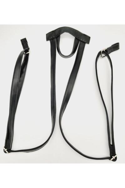 angel çanta aksesuar Μαύρο σακίδιο πλάτης από συνθετικό δέρμα - Ασημί μεταλλι...