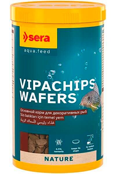 SERA Vipachips wafers Tablet 100 ml 37 gr Orjinal kutusunda Vatoz ve Çöpçü Ba...