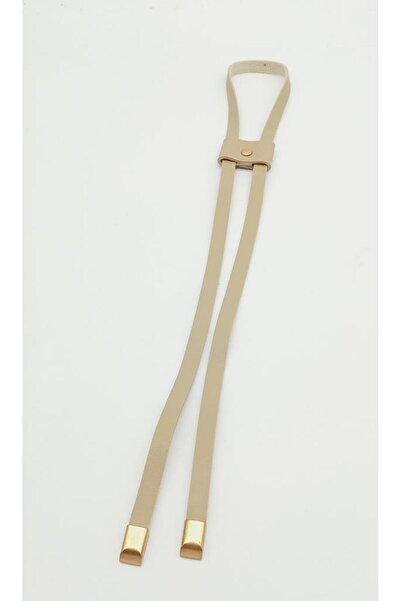 angel çanta aksesuar Cordon din piele artificială bej cu un singur strat cu m...