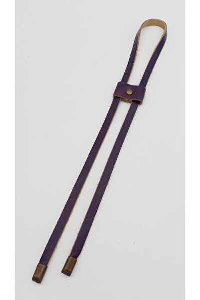 angel çanta aksesuar Snur din piele naturală violet cu metal antic
