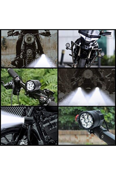 C9 E-Mark Onaylı Cree Led Ultra Power Lightning Sis Farı 9 Led Su Geçirmez Of...