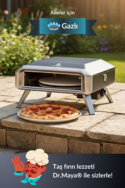 Dr.Maya ® Garden | Bahçe Taş Fırını - Gazlı