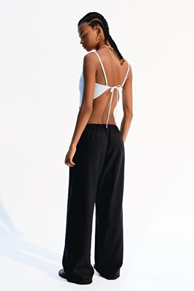 Bershka Beli lastikli pantolon