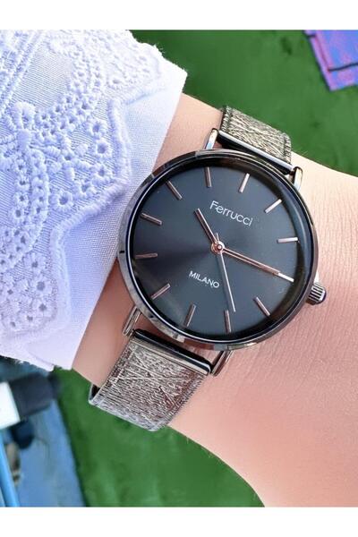 Ferrucci  Women's Straw Cord Wristwatch