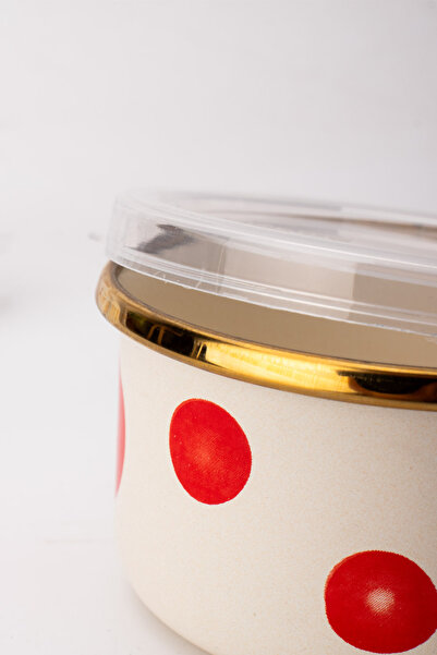 EMAYlab 8-Piece Replacement Mica Lids - 8cm for Enamel Snack Bowls, Breakfast...