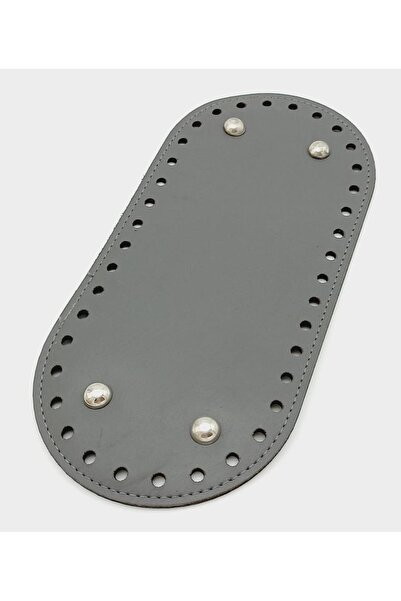 angel çanta aksesuar Piele artificială Culoare gri 25X12 cm Bază ovală pentru...