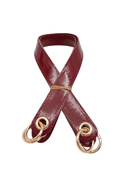 angel çanta aksesuar Γυαλιστερή λουστρίνι διπλή τσάντα με μάτια πουλιού - λαβ...