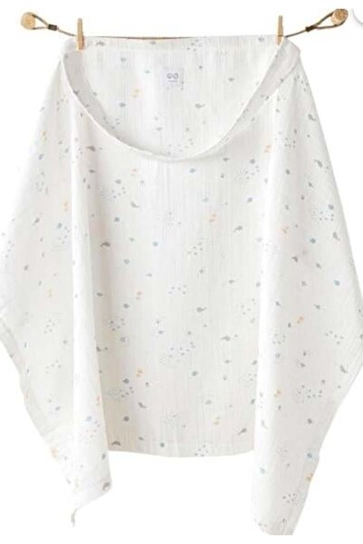 andywawa Κάλυμμα θηλασμού Andy Wawa Muslin Home White