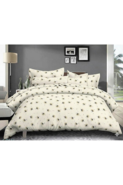 Oasis Cotton طقم سرير مزدوج من كلاود سمر - 6 قطع - ناعم وبارد