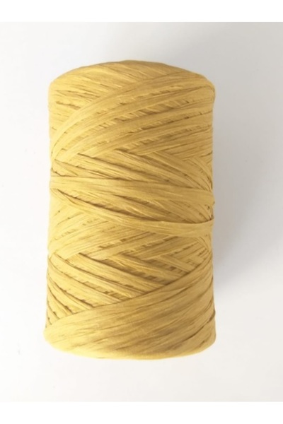 angel çanta aksesuar Μουσταρδί Κίτρινο Χρώμα Νήμα Ράφια Αγγέλου Αρ. 8 (Νήμα Εύα)