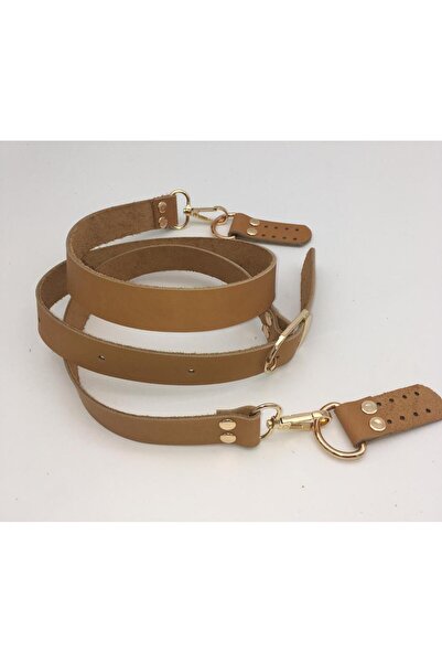 angel çanta aksesuar Mâner lung reglabil din piele naturală 2.3X130, maro des...