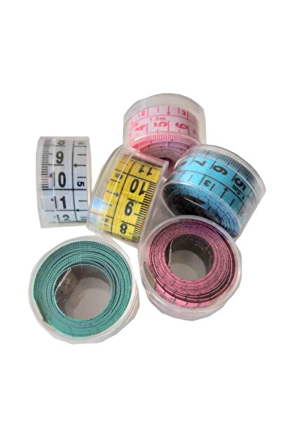 angel çanta aksesuar شريط قياس 150 سم في صندوق 1 قطعة