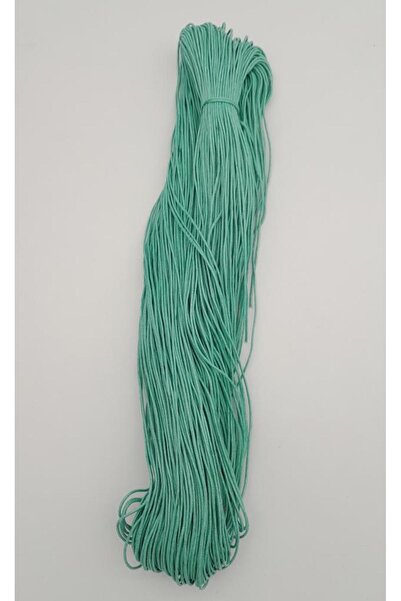angel çanta aksesuar Κερωμένο βαμβακερό νήμα σε πράσινο χρώμα μέντας