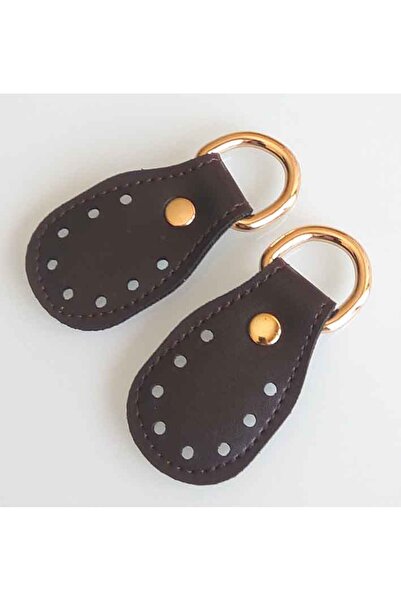 angel çanta aksesuar Σκούρο καφέ χρώμα, δερμάτινη συσκευή για ράψιμο στο τελε...