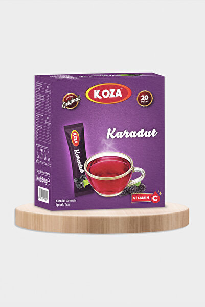 Koza Gurmelerin Seçimi Pratik Lezzet Karadut Aromalı Sıcak İçim Premium İçece...