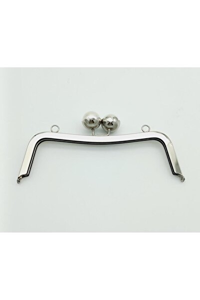 angel çanta aksesuar Ασημένιο κλιπ τσάντας 21 εκ. με πέρλες