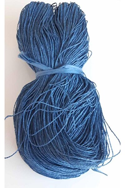 angel çanta aksesuar Κορδόνι από χαρτί σε μπλε χρώμα τζιν 400 γρ.