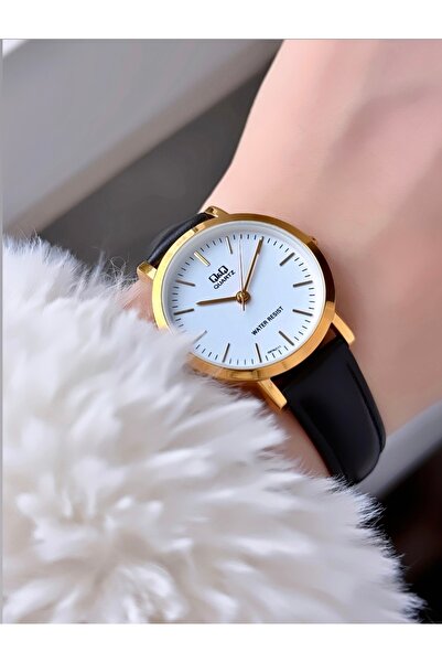 Q&Q ساعة يد نسائية 3g1343 باللون الأسود