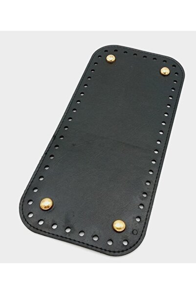 angel çanta aksesuar Τεχνητό δέρμα σε μαύρο χρώμα 25Χ12 εκ. Ορθογώνια βάση τσ...