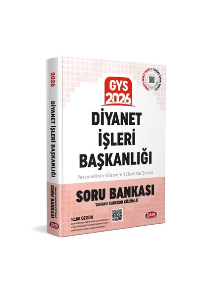 Data Yayınları Diyanet İşleri Başkanlığı Personelin Görevde Yükselme Sınavı K...