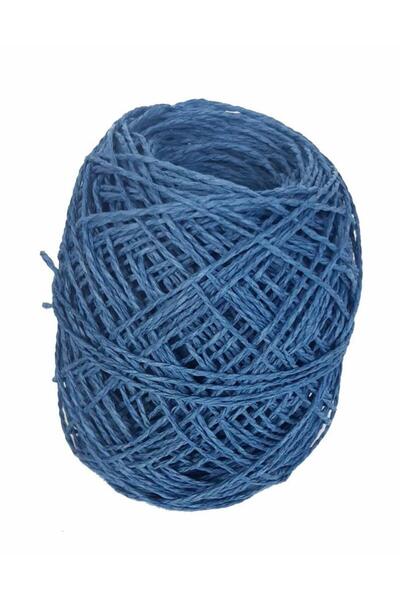 angel çanta aksesuar Κορδόνι από χαρτί τυλιγμένο σε μπλε χρώμα τζιν 50 γραμμα...