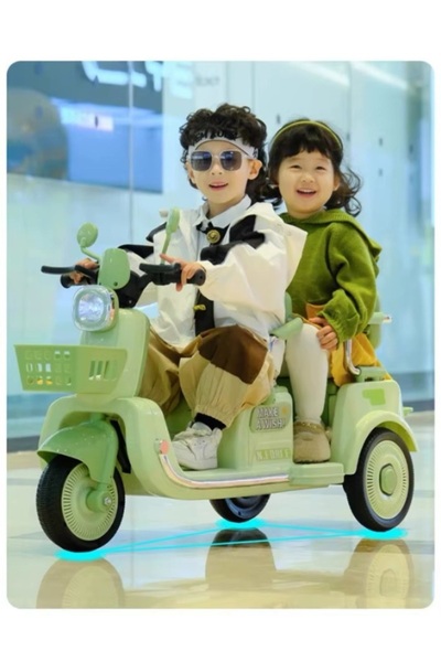 REXA R دراجة نارية كهربائية للأطفال تعمل بالبطارية - دراجة كهربائية ممتعة وآم...