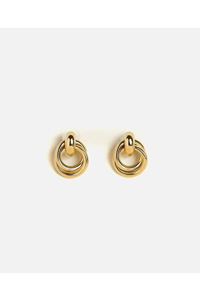 GOLDURA ATELIER Ra Gold Hoop Earrings Kp02