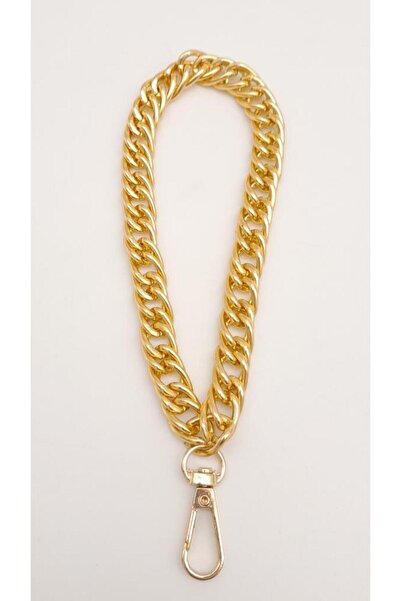 angel çanta aksesuar Ανοιχτό χρυσό χρώμα Μοντέλο με διπλό δαχτυλίδι με αλυσίδα