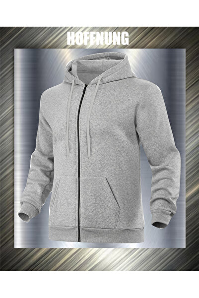 HOFFNUNG unisex Βαμβακερό oversize  "BLANK NO LOGO " με στάμπα και κουκούλα, ...