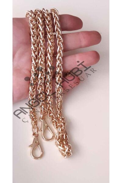 angel çanta aksesuar Αλυσίδα τσάντας από χοντρό πλέγμα σε ανοιχτόχρωμο χρυσό ...