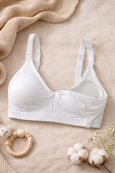 koza iç giyim γυναικείο βαμβακερό σουτιέν θηλασμού