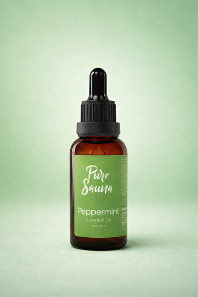 Pure Sauna Saf Nane Uçucu Yağı 30 ml - Mentha Piperita - Buhurdanlık ve Difüz...
