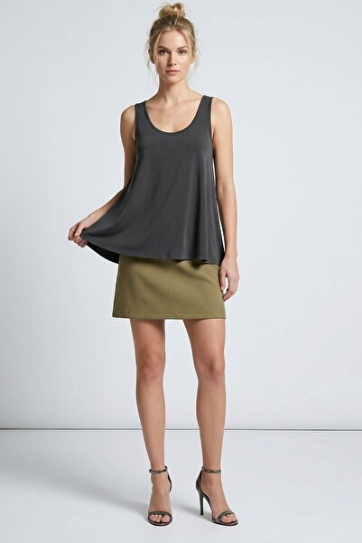 COTENCONCEPT Μπλουζάκι Αθλητικό Βασικό με Χοντρό Λουράκι σε Άνετη Γραμμή Α