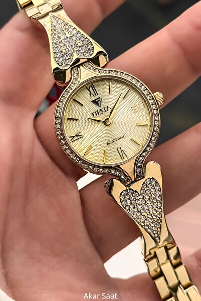Fiesta F24100L Women's Wristwatch with Steel Strap