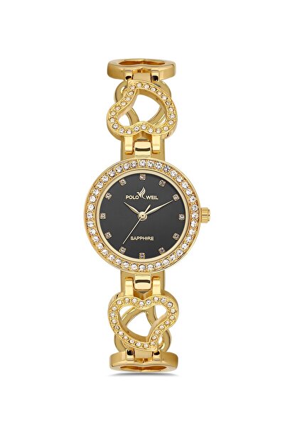 Polo Weil ساعة يد نسائية PL001L بحزام فولاذي