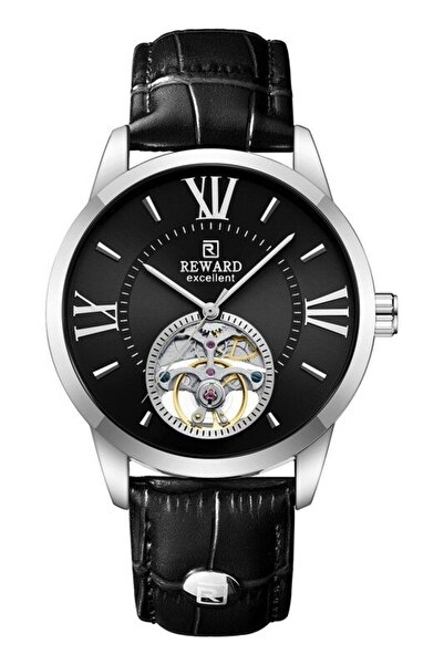 Reward Rd333825M Leather Cord Automatic Men Wrist Watch