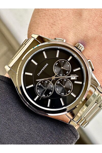 Chaperone Ch184M Men's Wristwatch with Steel Strap