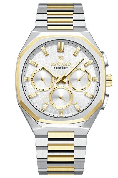 Reward Rd812985M Men's Wristwatch with Steel Strap