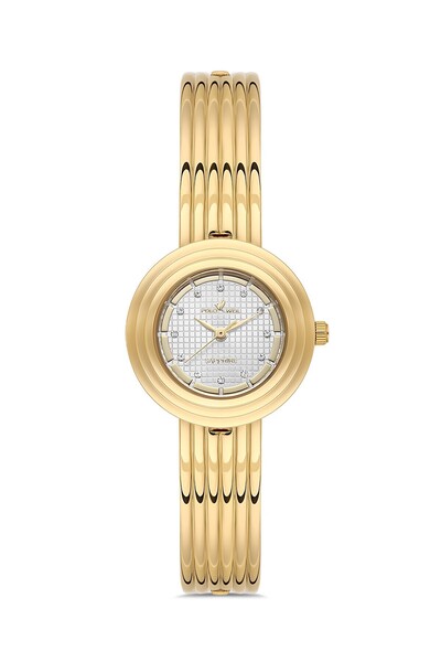 Polo Weil ساعة يد نسائية PL001L بحزام فولاذي