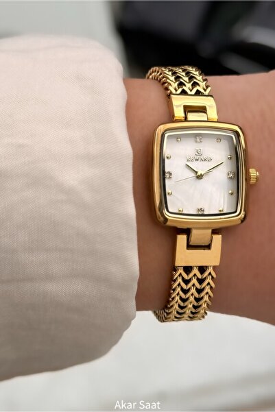 Reward ساعة يد نسائية بحزام فولاذي RD212023L